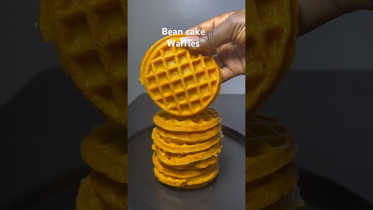 Bean Cake Waffles? You Gotta Try This! 