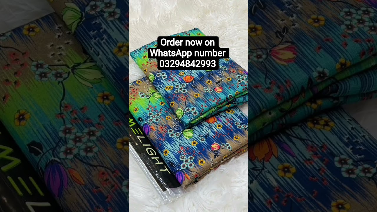 Magic in Color's Soft Khaddar Fabric Booked You're Order Now   *Price /=Fix*2350