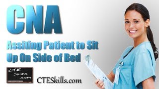 CNA # 9 Sitting Up a Patient