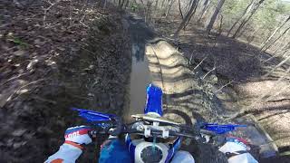 Yamaha YZ250 Trail 40 Highland park resort 2-2-2019