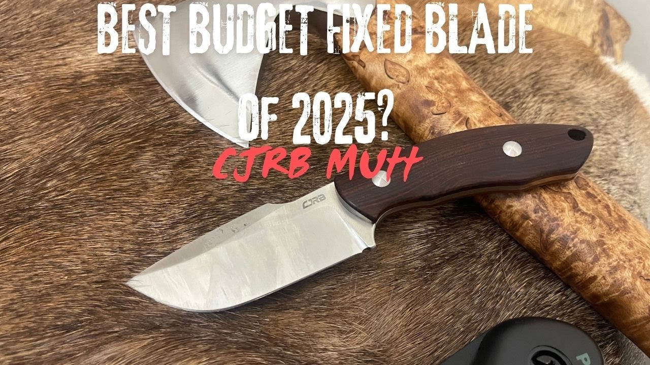 Лучший бюджетный нож с фиксированным клинком 2025 года? CJRB Mutt