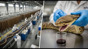 Inside the Snake-Venom Factory 🐍 - From Venom to Antivenom | Complete Proces