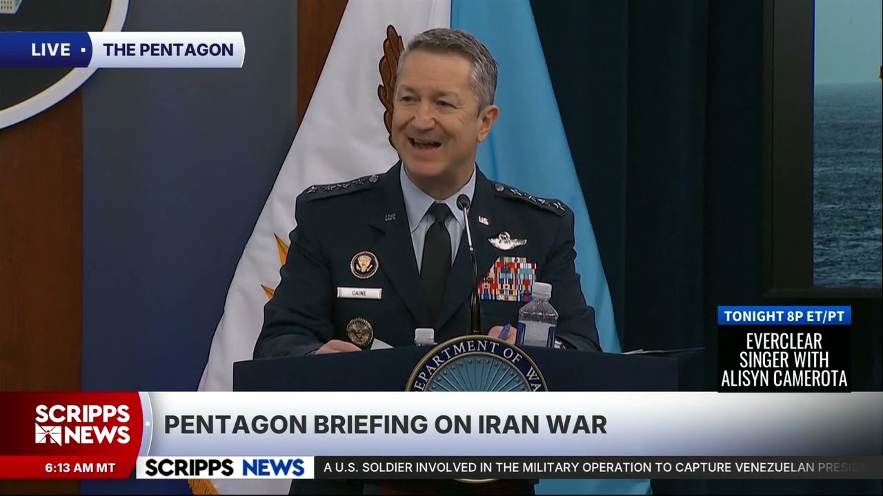 Pentagon briefing on Iran War as additional carrier heads to Gulf