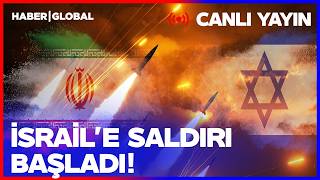 CANLI | İSRAİL'DE SİREN SESLERİ! İran Füze Saldırısı Başladı