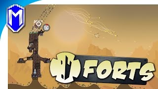 Oil In The Middle East, Swarm Missiles And Cannons - Let's Play Forts Campaign Gameplay Part 3