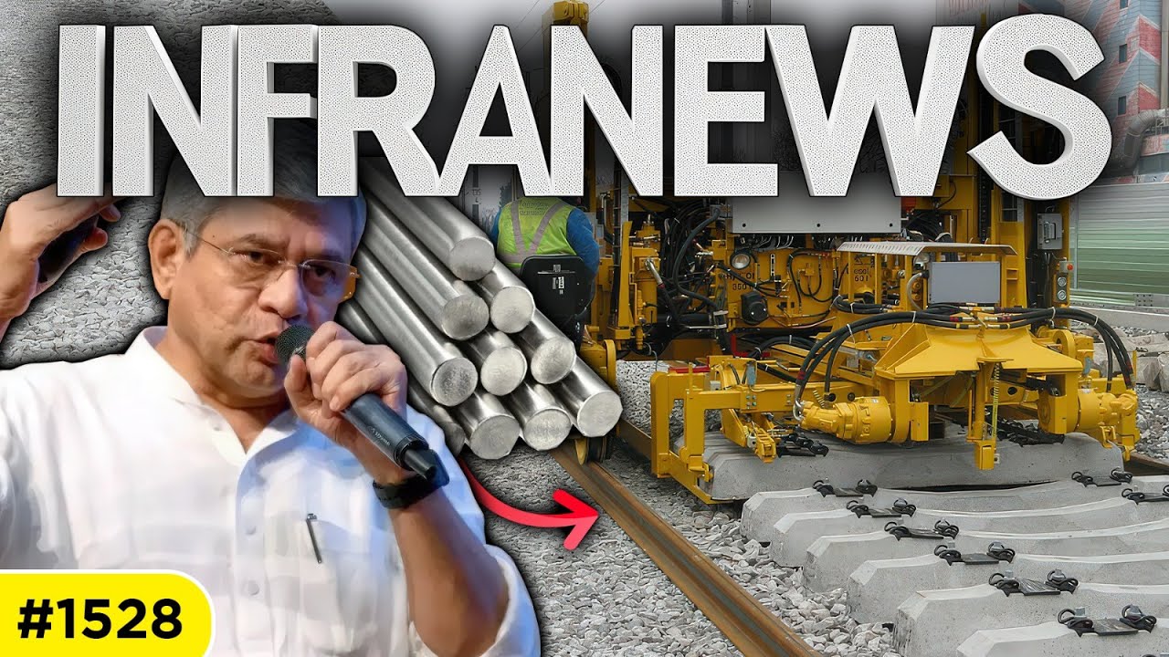 Big Upgrade: Indian Railways Replacing Tracks with Rust-Free Steel
