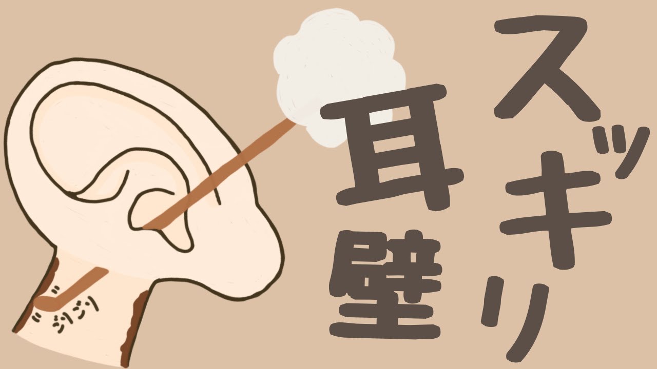 【ASMR】耳壁スッキリ耳垢ごりごり耳かき Ear Cleaning 【No Talking】