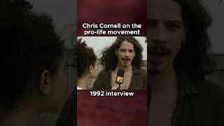 Chris Cornell: My thoughts on the pro-life movement #chriscornell #soundgarden #grunge #interview