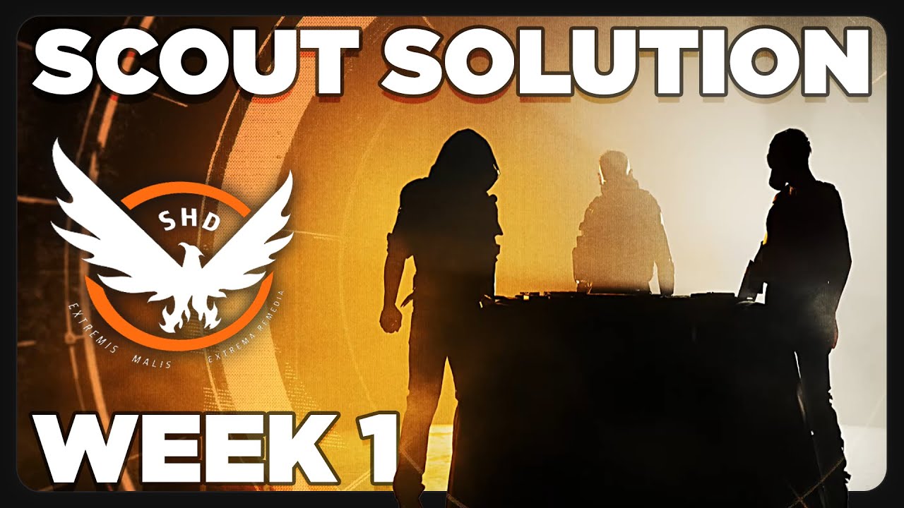 Scout Week 1 ~ ALL Activity Solutions | Y7S2 The Pact | The Division 2
