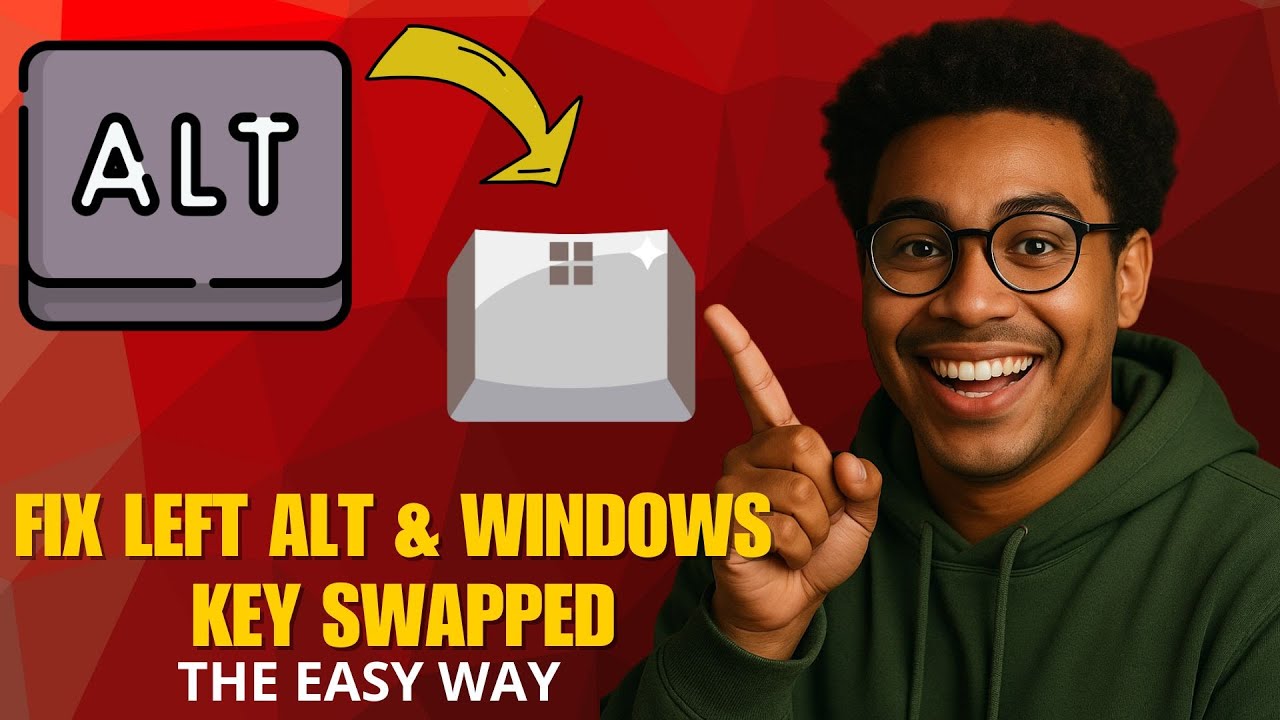 How to Fix Left ALT and Windows Key Swapped in 2026 (Easy Fix)