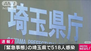 埼玉県の感染者、初の500人台に　5日連続で最多更新(2021年1月9日)