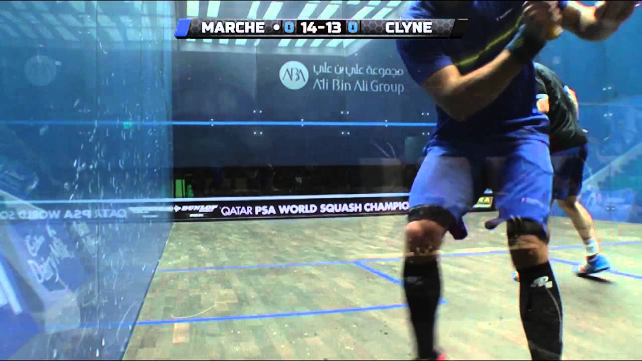 Squash : MegaRallies EP88 - Marche v Clyne : World Championship 2014