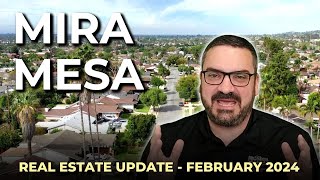 San Diego Real Estate Update - Prices Surge in Mira Mesa - February 2024