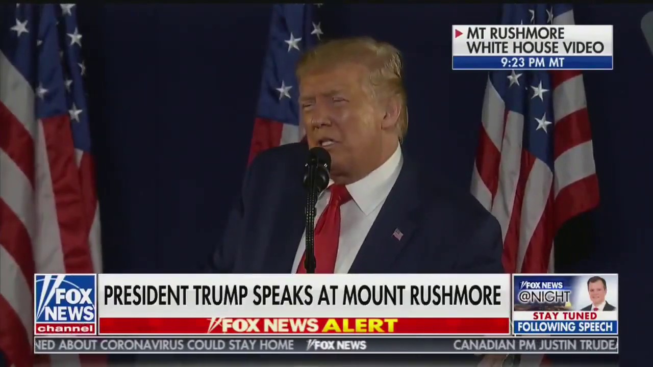 President Trump: We Will Never Surrender The Cause Of July 4, 1776