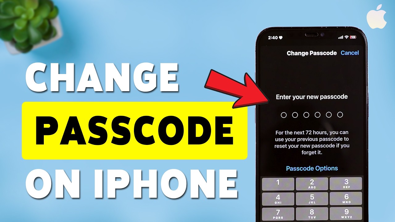 How To Change Passcode On iPhone | Set New Password In iPhone Lock