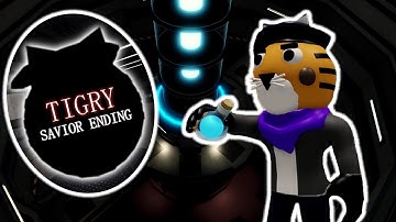 Tigry Savior Ending | Roblox Piggy Book 2 Chapter 12 Lab Ending Cutscene
