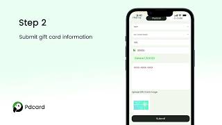 PDcard Tutorial: Sell a Gift Card in Minutes (Order Submission & Status Guide) screenshot 4