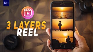 3 Layer Video Reels For Instagram | Split Screen Reels In Adobe Rush !! screenshot 5