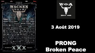 Prong  Broken Peace wacken Wacken Open Air   03082019