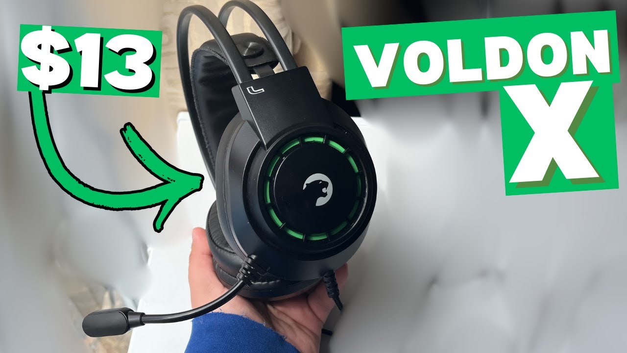 GAMEPOWER VoldonX Headset Review for just $13!