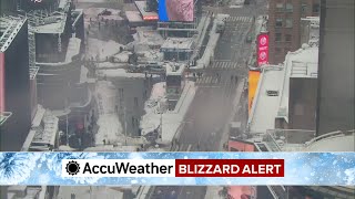 Nyc Weather: Blizzard Winds Down