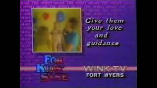 WINK (CBS) For Kids Sake PSA 1987 #2