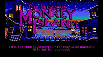 The Secret of Monkey Island - Contest Demo (DOS EGA, 1990)