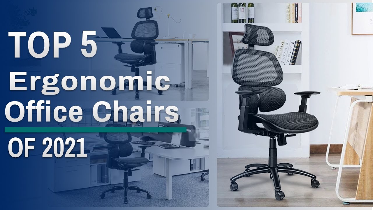 Top 5: Best Ergonomic Office Chairs of 2021 / Mesh Computer Chair, Task Chair, Desk Chair