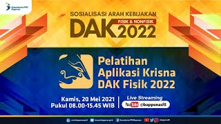 Pelatihan Aplikasi Krisna DAK 2022 Sesi 2 screenshot 5