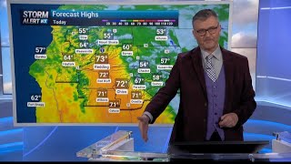 Storm Alert Weather: Sunny and breezy in Northern California on Friday