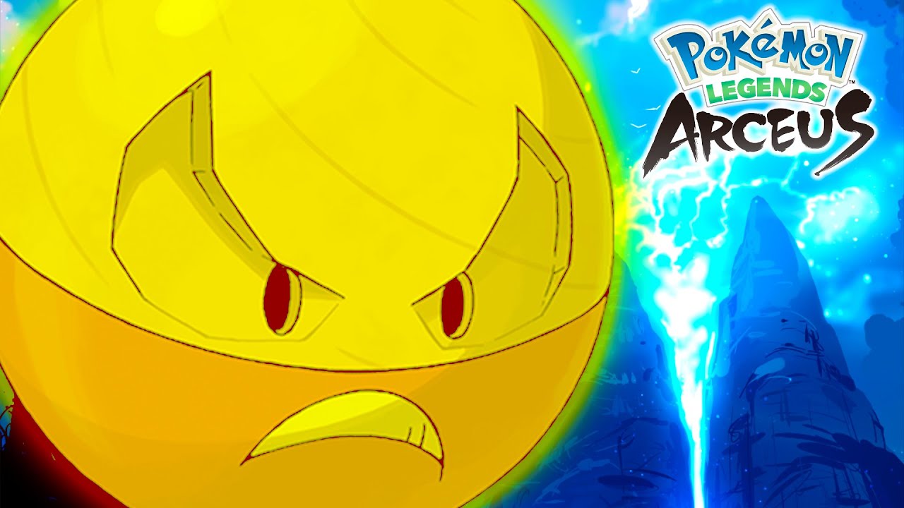 BOSS BATTLE ELECTRODE Pokemon Legends Arceus YouTube