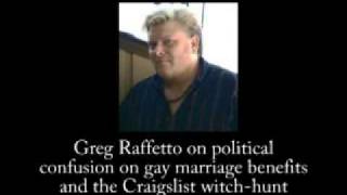 Ex-Chippendale/Law Graduate Greg Raffetto pt2 on the Craigslist Prostitution Witch hunt