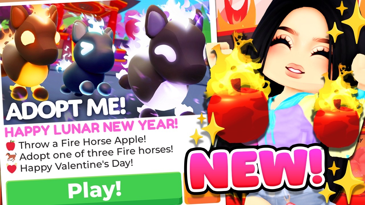 *It's Here!* How to Get the Fire Foal, Fire Mare & Fire Stallion 🔥 Adopt Me