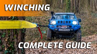 How To Use A WINCH | Winching Recovery Techniques For 4x4 Beginners