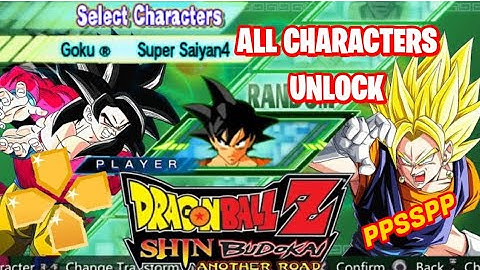 DRAGON SHIN BUDOKAI ANOTHER ROAD ALL CHARACTERS UNLOCK