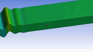 Wave propagation (ANSYS) - beam