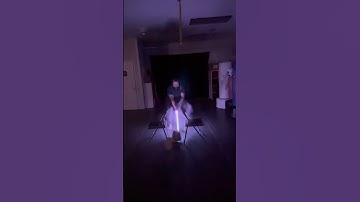 Durability Demonstration! Level Up Saber vs 3 boards (18 mm thickness boards) #fnma #lightsaber