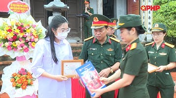 Tuyên dương 82 học sinh tiêu biểu, xuất sắc là con cán bộ, nhân viên trong LLVT thành phố Hải Phòng