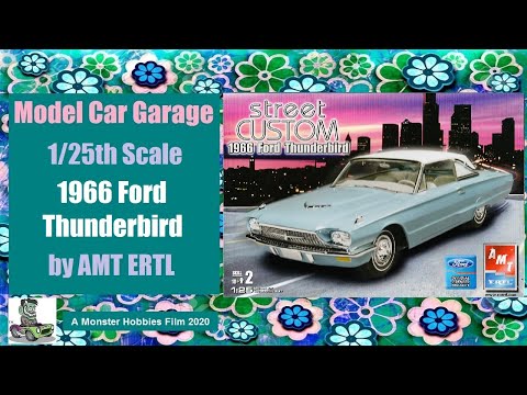 Model Car Garage - 1966 Ford Thunderbird by AMT/ERTL - A Model Car