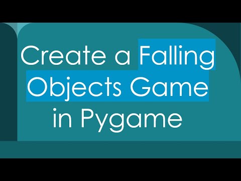 Create a Falling Objects Game in Pygame