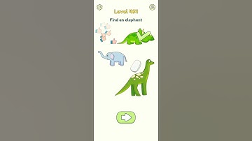 DOP 2 Level 464 | Delete One Part Level 464 Walkthrough Solution Find An Elephant