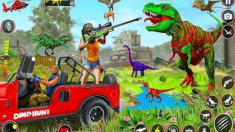 Dinosaurs Hunter 3D Android Gameplay #1