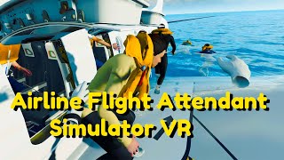 Airline Flight Attendant Simulator VR mein zweiter Arbeitstag