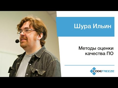Шура Ильин — Методы оценки качества ПО