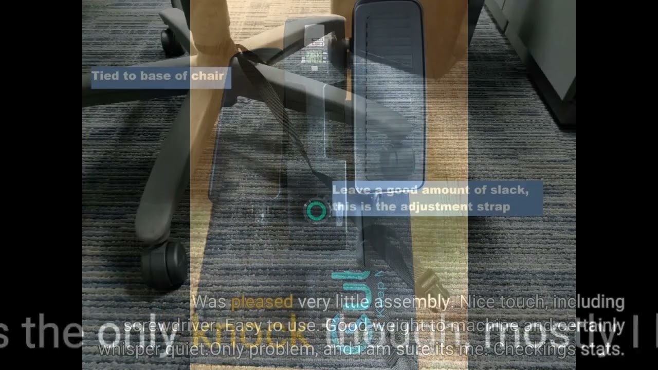 Cubii JR1 Bundles, Under Desk Elliptical, Dumbell Weights, Workout Mat, Pedal Exerciser with LC...