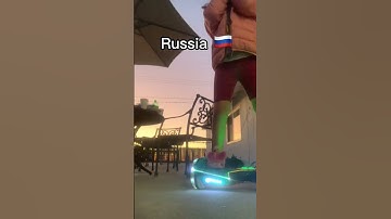 How people in different countries ride hoverboards #shorts #fyp