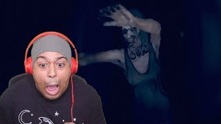SHE SCARED ME SO BAD MY CAMERA CUT OFF! [GOD'S BASEMENT]