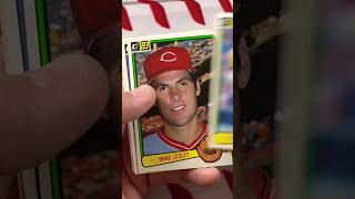 Vintage Baseball Cards Pack Rip 1983 Donruss #baseball #baseballcards #donruss #mlb