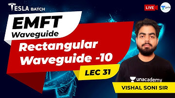 EMFT | Rectangular Waveguide - 10 | Lec 31 | GATE EE/ECE 2021 Exam