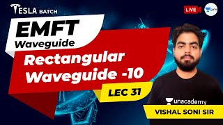 Celebrity EMFT | Rectangular Waveguide - 10 | Lec 31 | GATE EE/ECE 2021 Exam Net Worth